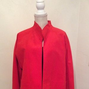 Roth-Le Cover Sz 14 Ultrasuede Jacket Vintage EUC